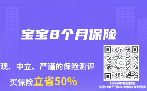 宝宝8个月保险