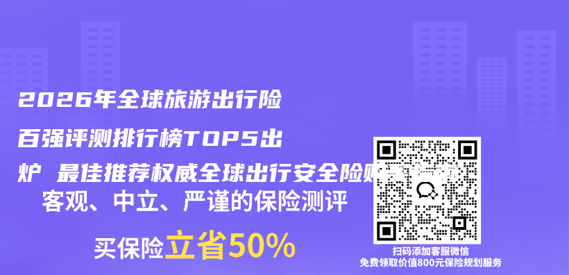 2026年全球旅游出行险百强评测排行榜TOP5出炉 最佳推荐权威全球出行安全险购买指南插图