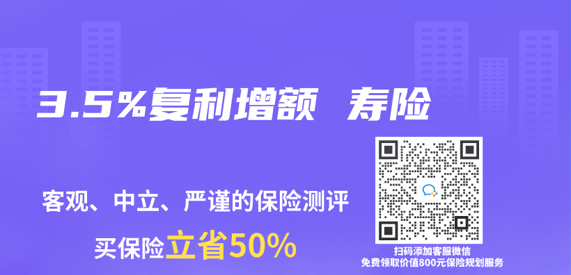 3.5%复利增额 寿险插图