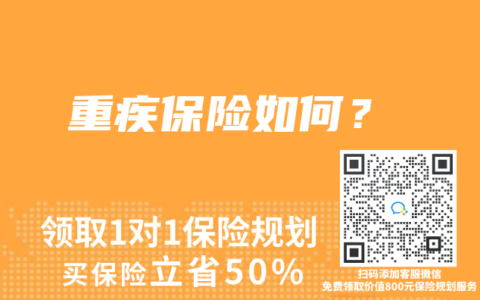 重疾保险如何？