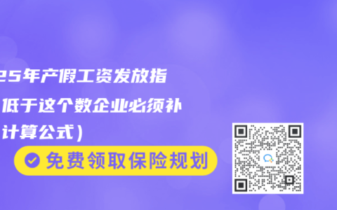 2025年产假工资发放指南:低于这个数企业必须补差(计算公式)缩略图 2025年产假工资发放指南:低于这个数企业必须补差(计算公式)