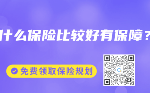 买什么保险比较好有保障？