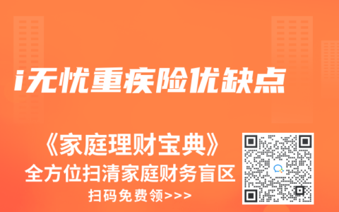 i无忧重疾险优缺点