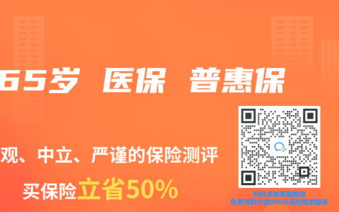 65岁 医保 普惠保