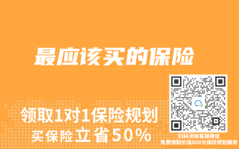 最应该买的保险