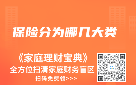 保险分为哪几大类