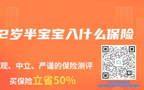 2岁半宝宝入什么保险