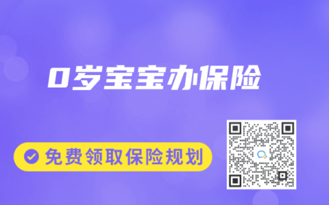 0岁宝宝办保险