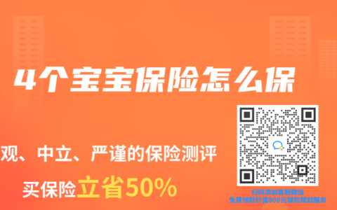 4个宝宝保险怎么保