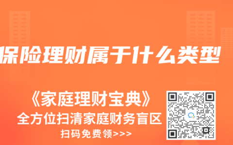 保险理财属于什么类型