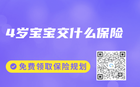 4岁宝宝交什么保险