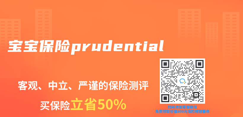 宝宝保险prudential插图