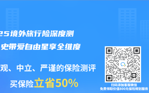 2025境外旅行险深度测评：史带爱自由星享全维度拆解