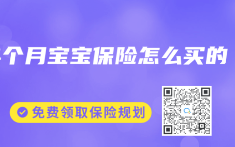 4个月宝宝保险怎么买的