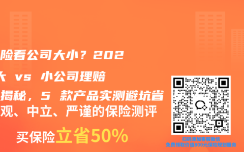 买保险看公司大小？2025 大 vs 小公司理赔真相揭秘，5 款产品实测避坑省 5 万！