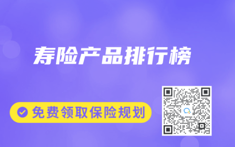 寿险产品排行榜
