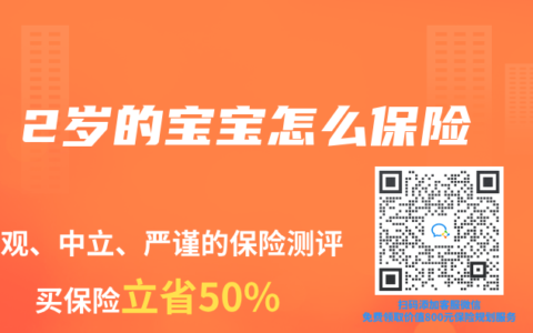 2岁的宝宝怎么保险