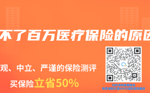 买不了百万医疗保险的原因
