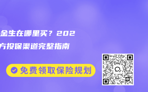 岁享金生在哪里买？2026官方投保渠道完整指南
