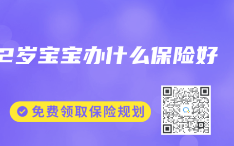 2岁宝宝办什么保险好