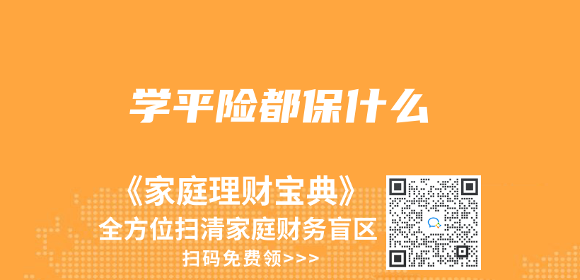 学平险都保什么插图