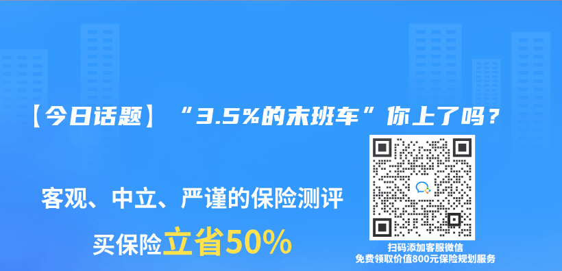 【今日话题】“3.5%的末班车”你上了吗？插图