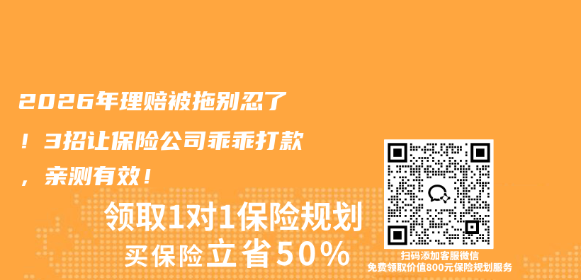 2026年理赔被拖别忍了！3招让保险公司乖乖打款，亲测有效！插图