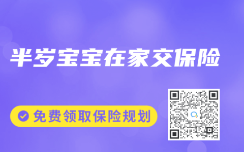 半岁宝宝在家交保险