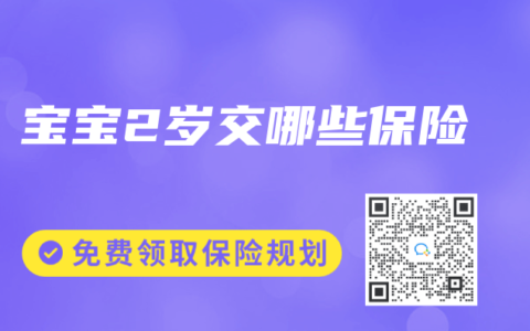 宝宝2岁交哪些保险