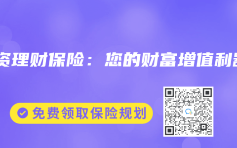 投资理财保险：您的财富增值利器