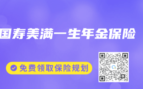 国寿美满一生年金保险