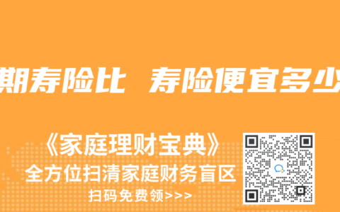 定期寿险比 寿险便宜多少