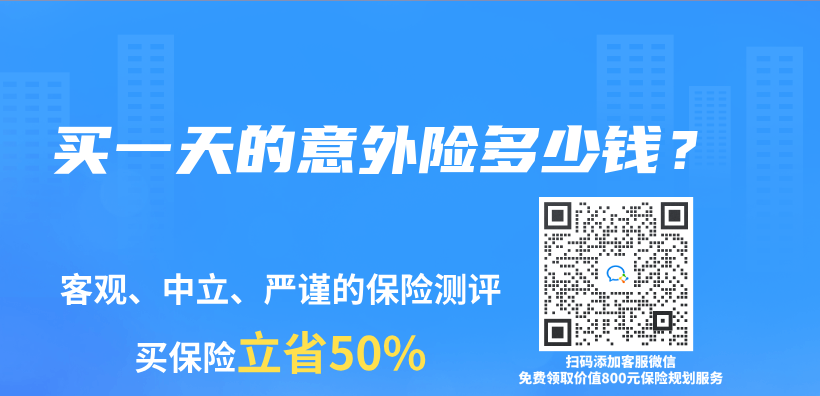 买一天的意外险多少钱？插图