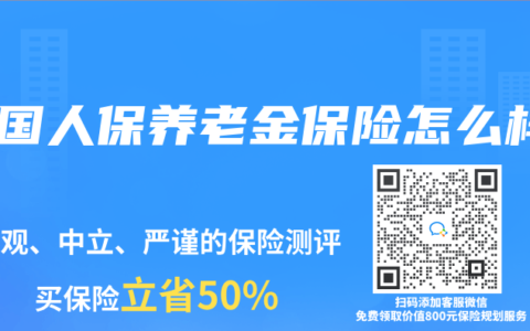 中国人保养老金保险怎么样
