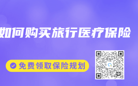 如何购买旅行医疗保险