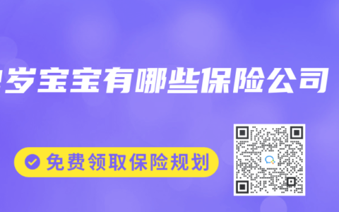 2岁宝宝有哪些保险公司