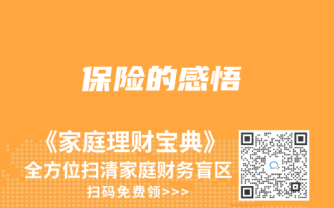 保险的感悟