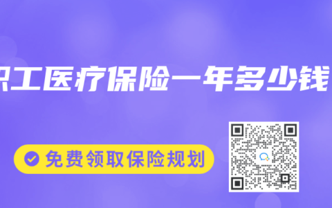 职工医疗保险一年多少钱