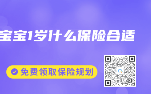 宝宝1岁什么保险合适