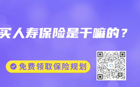 买人寿保险是干嘛的？
