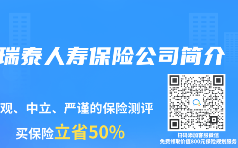 瑞泰人寿保险公司简介