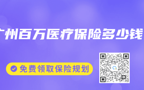 广州百万医疗保险多少钱
