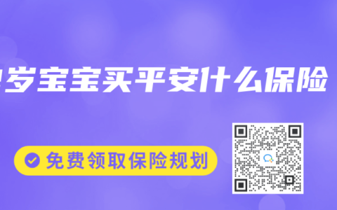 2岁宝宝买平安什么保险