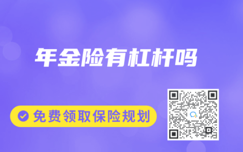 年金险有杠杆吗