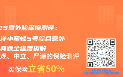2025意外险深度测评：太平洋小蜜蜂5号综合意外险经典版全维度拆解