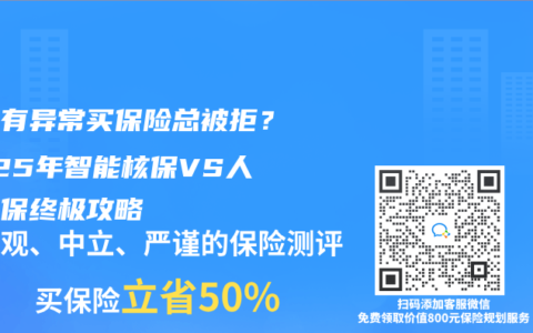 体检有异常买保险总被拒？2025年智能核保VS人工核保终极攻略