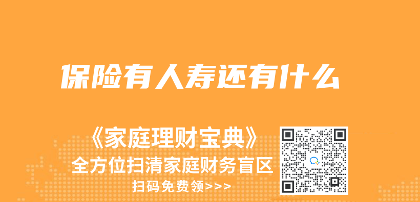 保险有人寿还有什么插图