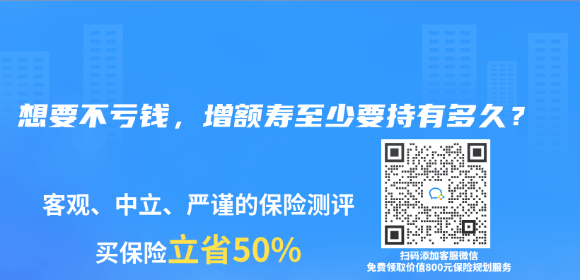 想要不亏钱，增额寿至少要持有多久？插图