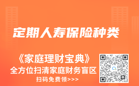 定期人寿保险种类