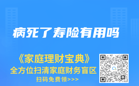 病死了寿险有用吗